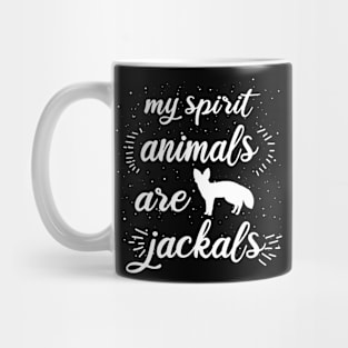 My spirit animal jackal vintage Africa design Mug